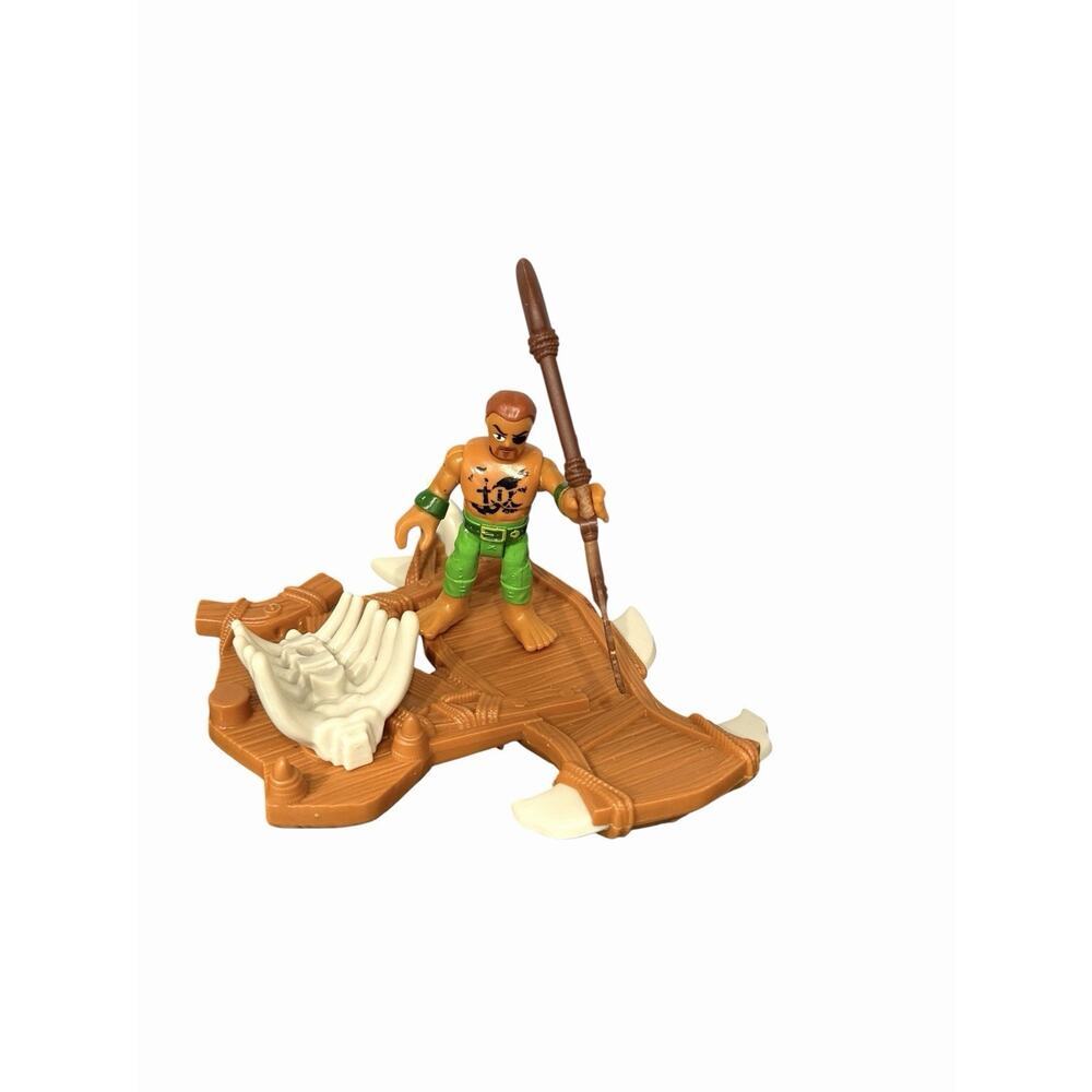 Fisher Price Imaginext - Shark Pirates Captain Kidd & Surf Board